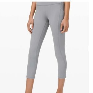 Lululemon Align Women High Rise Leggings- Rhino Grey Size 6.